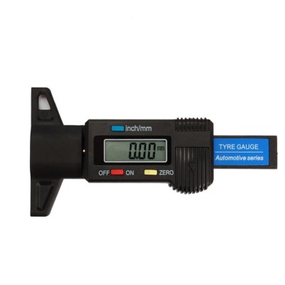 Digital Tire Tread Depth Gauge Meter Measurer for Cars Trucks and SUV, 0-25.4mm